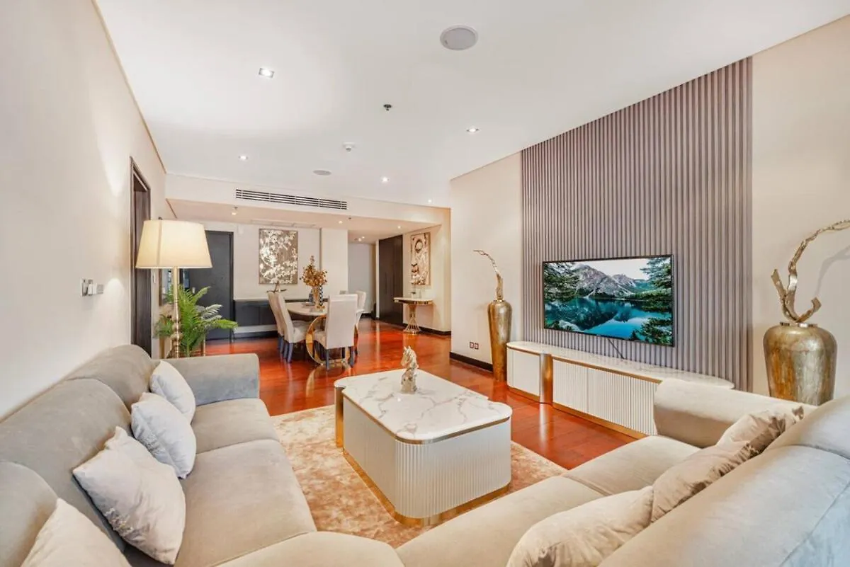 Anantara Palm Luxury 2Br Suite With Iconic Burj View Dubai Apartment