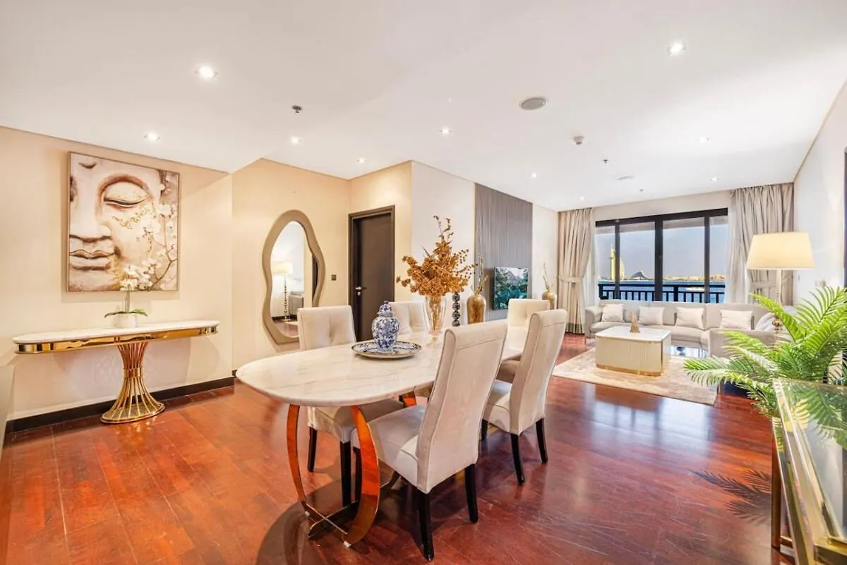 Anantara Palm Luxury 2Br Suite With Iconic Burj View Dubai Apartment